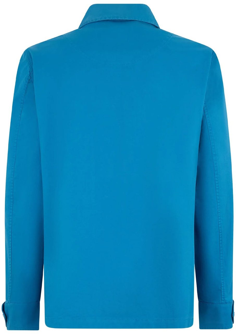 Herno Cargo Shirt Jacket Blauw