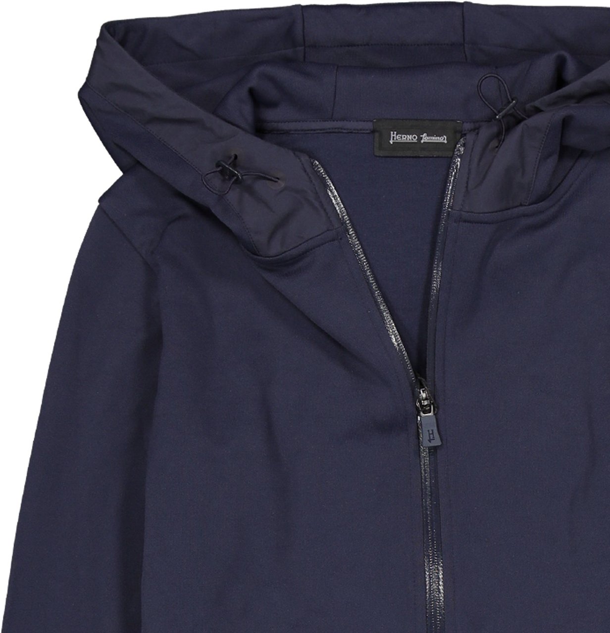 Herno Zipped Sweatshirt Blauw