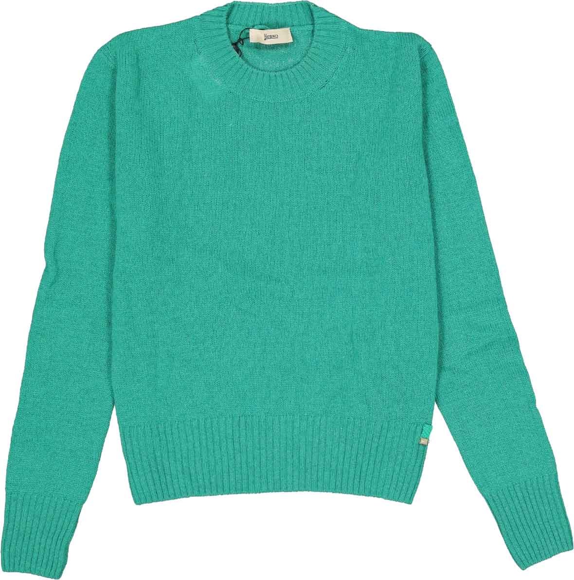 Herno Cashmere Sweater Groen
