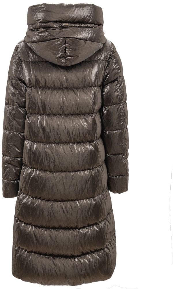 Herno Long padded parka with hood Herno Divers