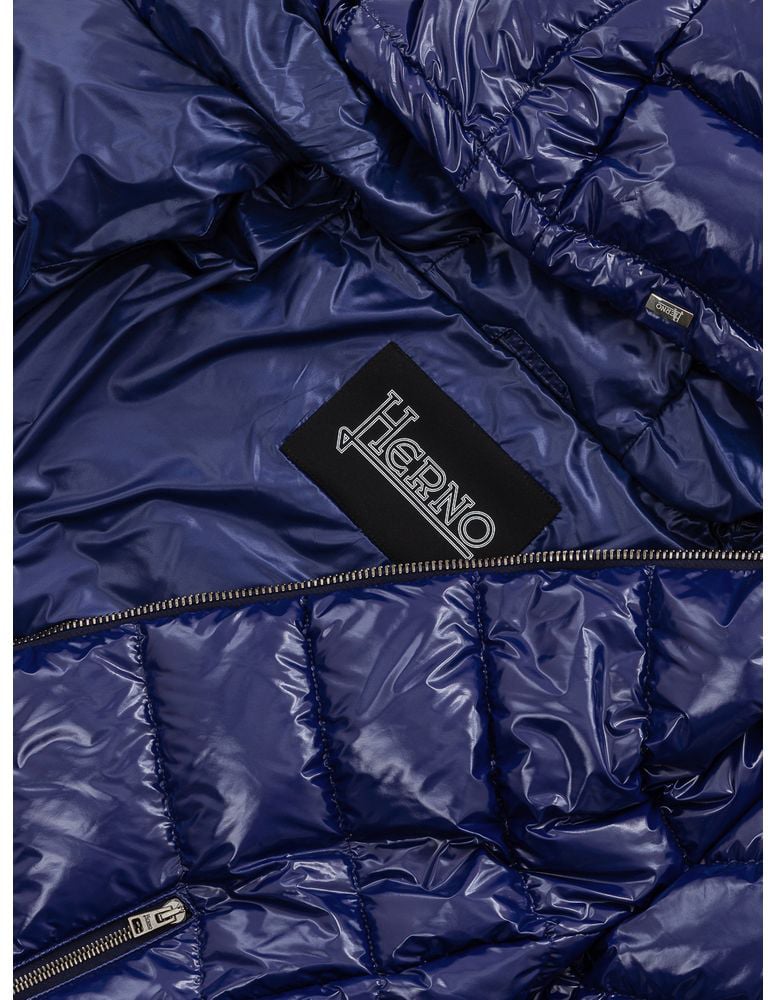 Herno Padded Down Jacket with Removable Belt Divers