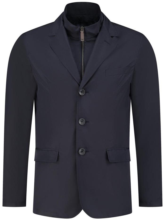 Herno Man's Woven Jacket Blauw
