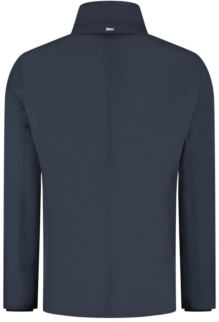 Herno Man's Woven Jacket Blauw