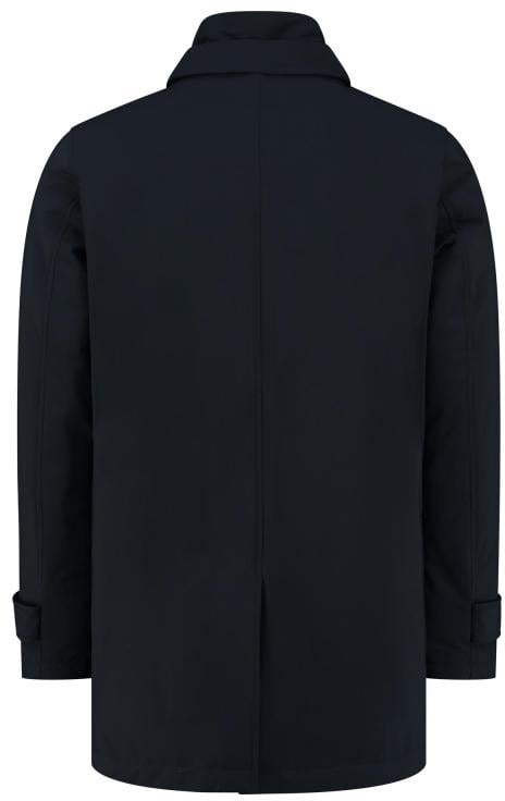 Herno Men's Knitted Half Coat Blauw