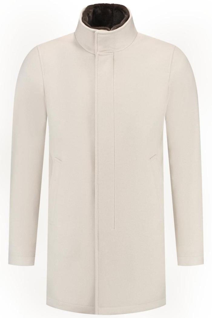 Herno Men`s Woven Coat Beige