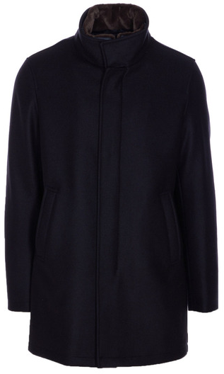 Herno Coats Blue Blauw