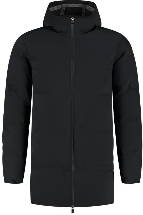 Herno Men`s Woven Half Coat Zwart