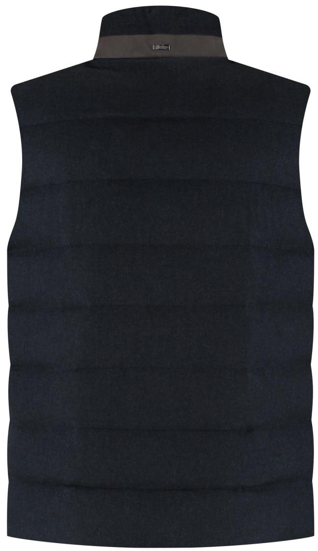 Herno Men's Woven Vest Blauw