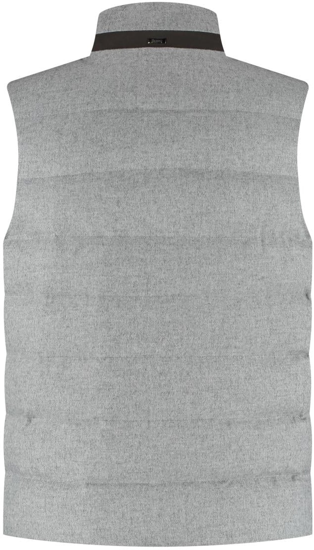 Herno Men's Woven Vest Grijs