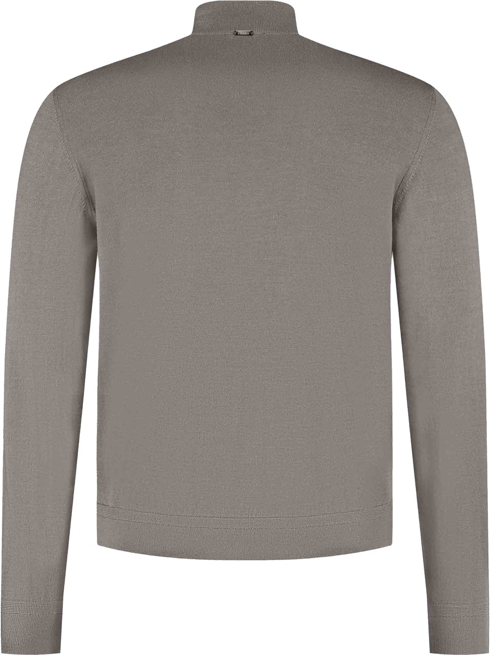 Herno Man's Knitted Jacket Bruin