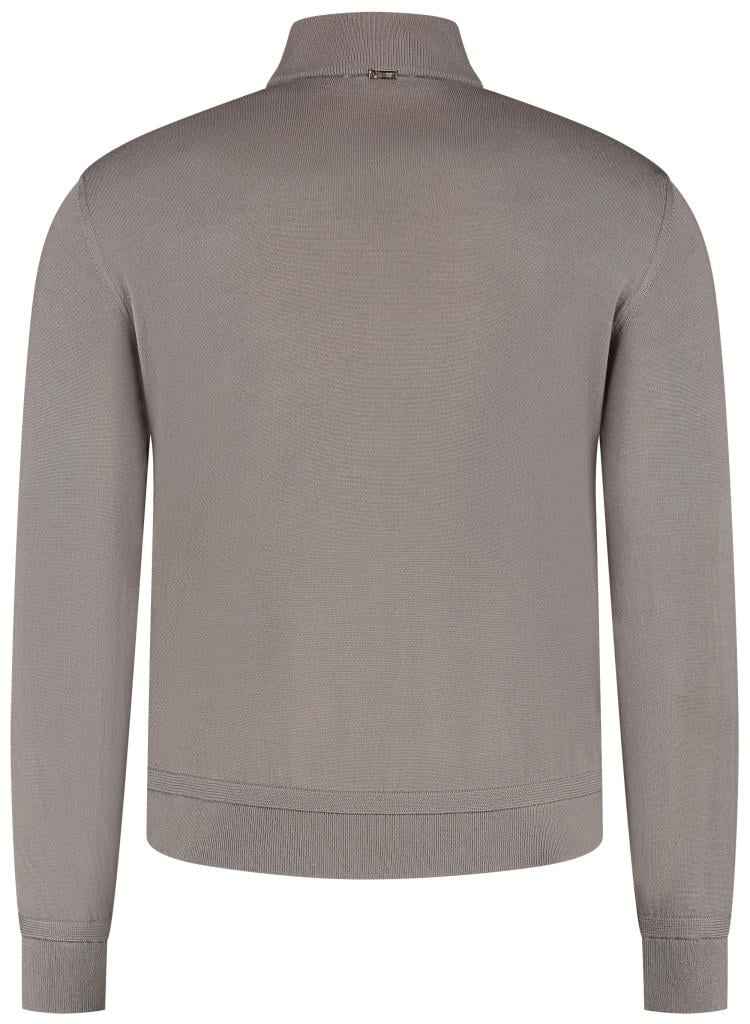 Herno Man's Knitted Jacket Bruin