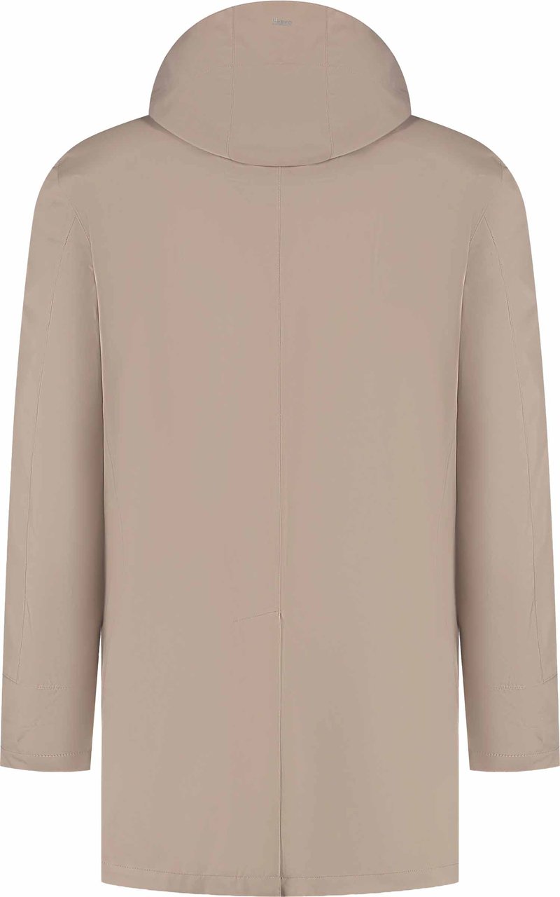 Herno Men`s Woven Raincoat Beige