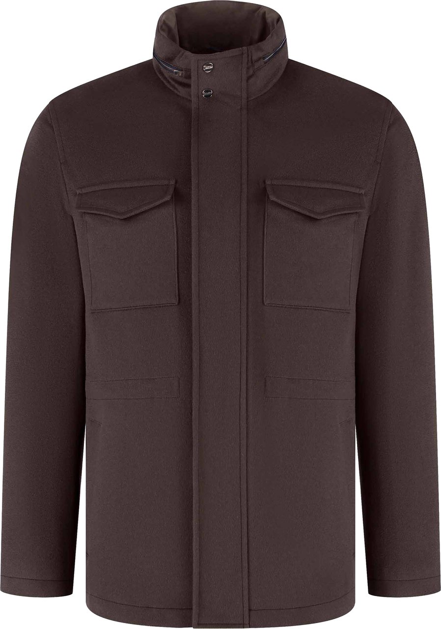 Herno Men`s Woven Jacket Bruin