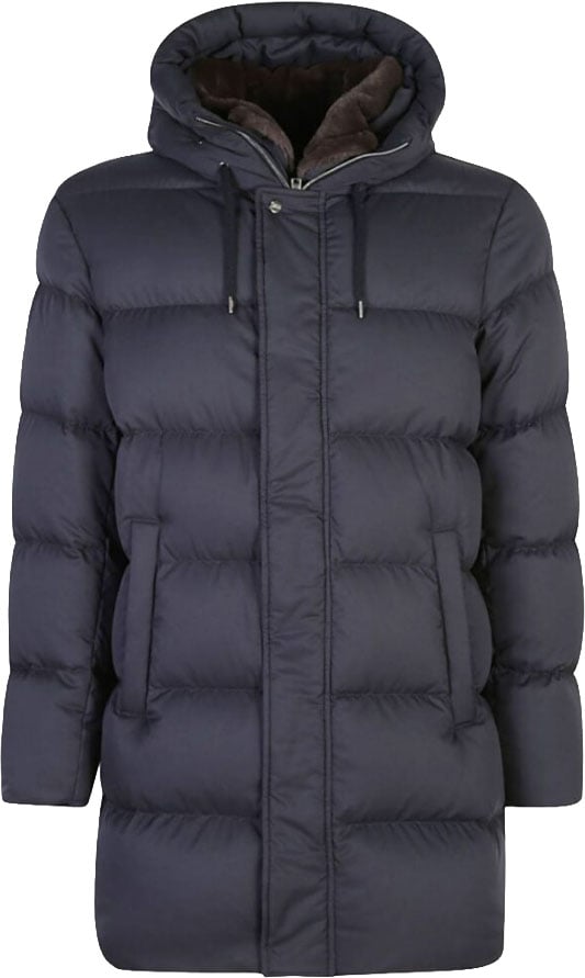 Herno Coats Blu Navy