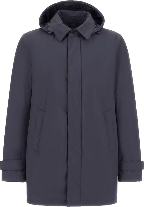 Herno Coats Blu Navy