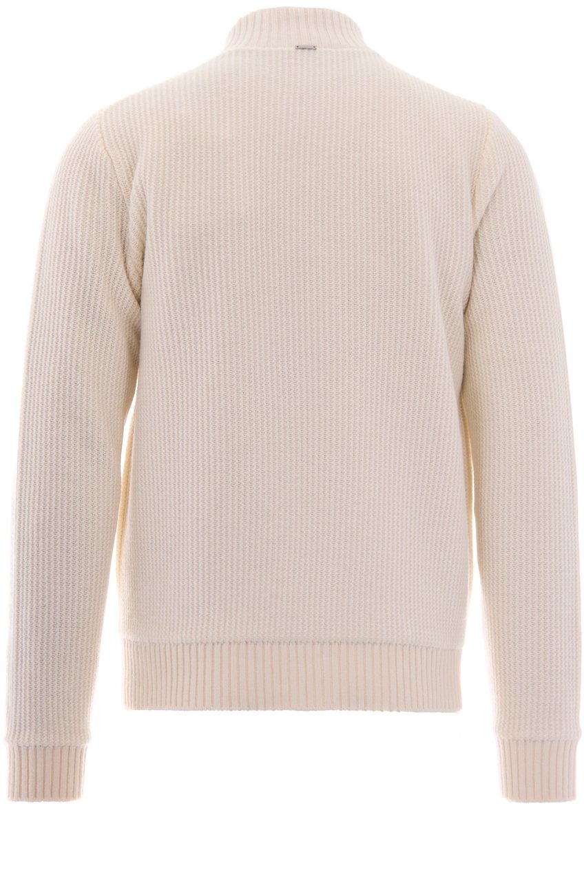 Herno Sweaters Bianco Wit