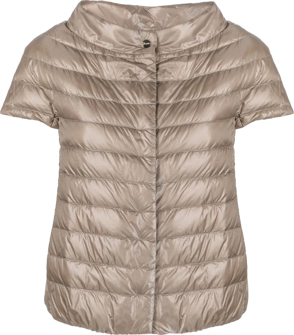 Herno Neutral Piumino Lightweight Boxy Polyamide Jacket Neutraal