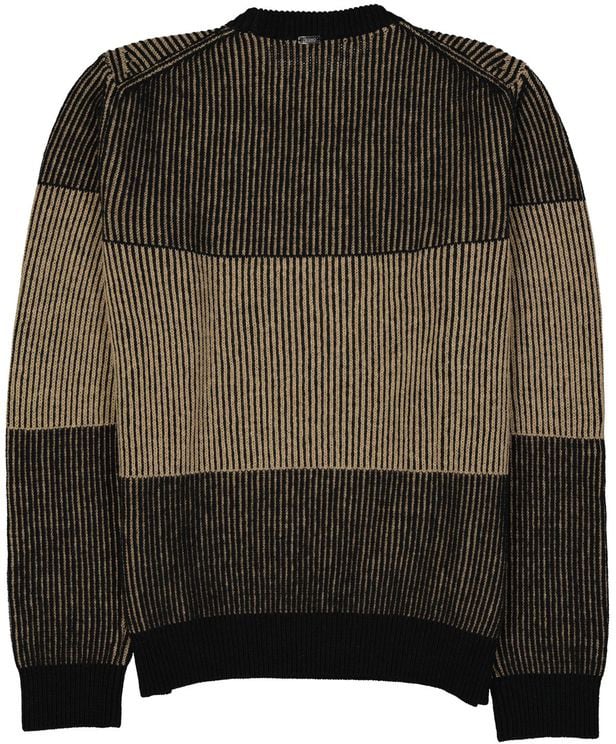 Herno Blue Wool Sweatshirt Blauw
