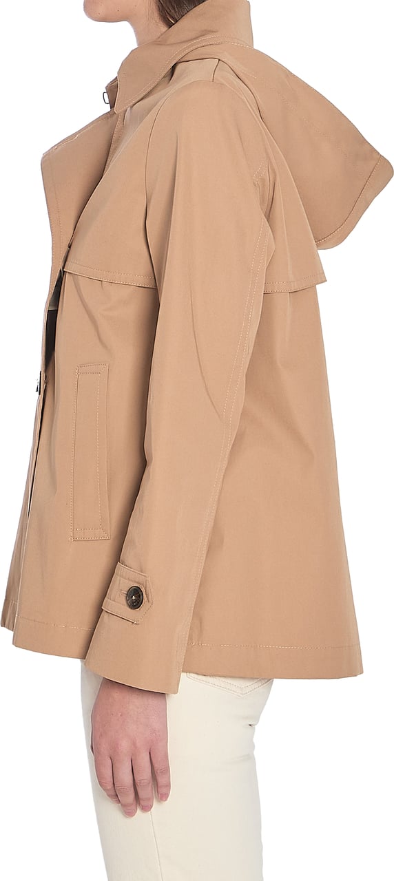 Herno Short trench coat Beige