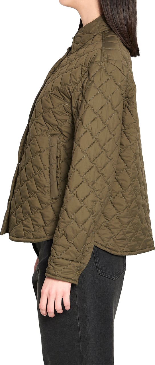 Herno Quilted jacket Groen