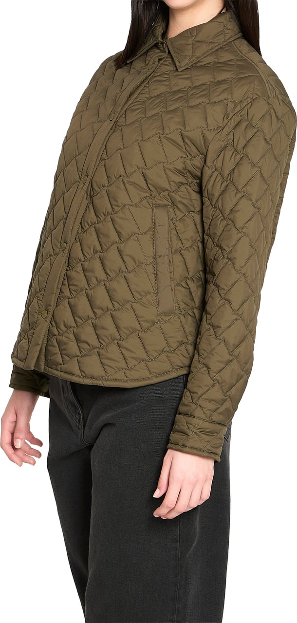 Herno Quilted jacket Groen
