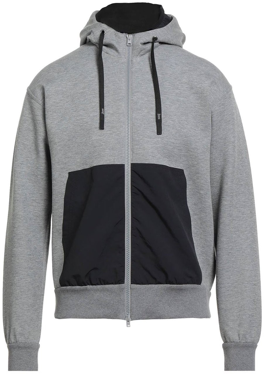 Herno Hooded Sweatshirt Grijs