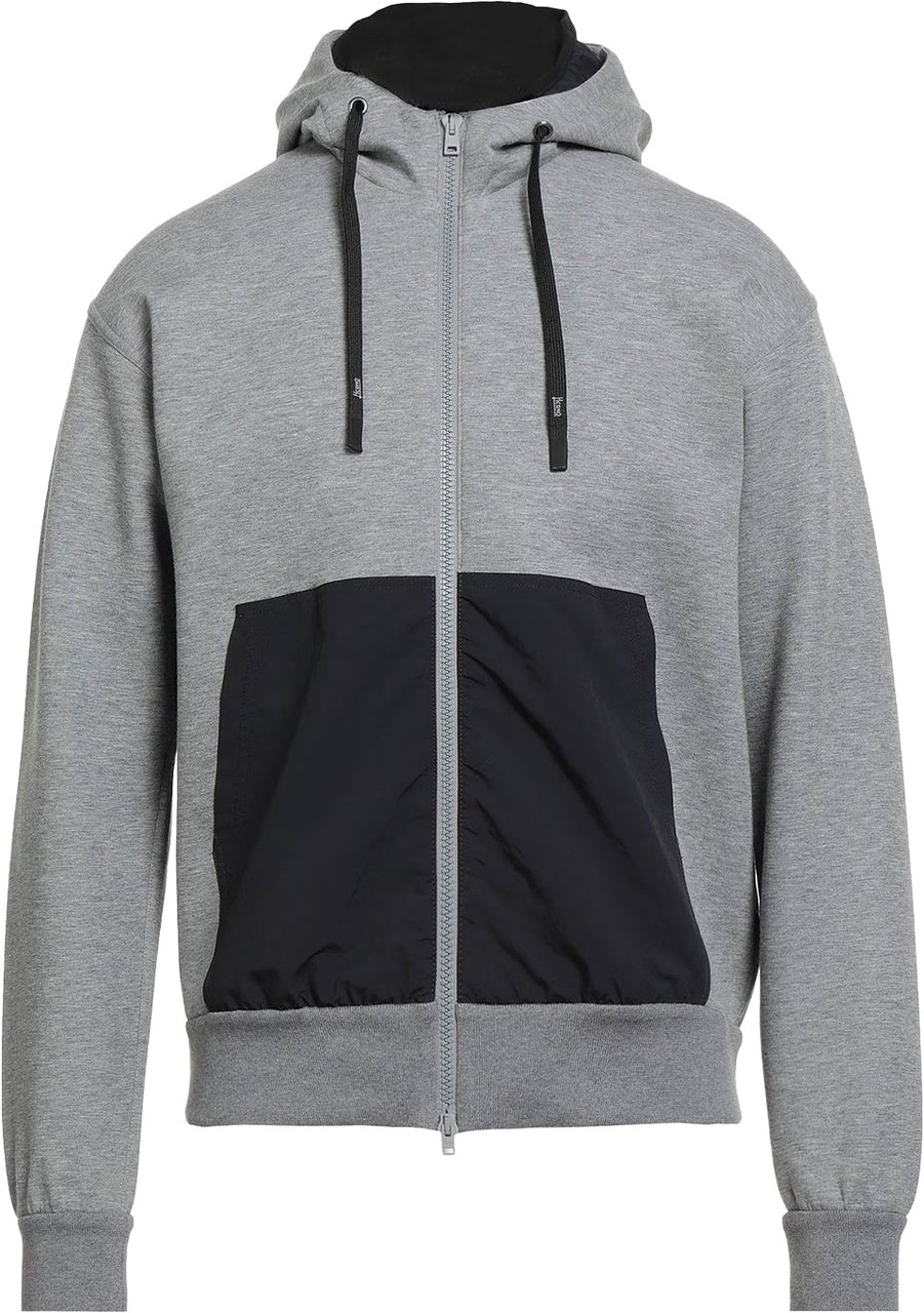 Herno Hooded Sweatshirt Grijs