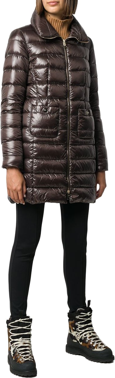 Herno Coats Brown Bruin