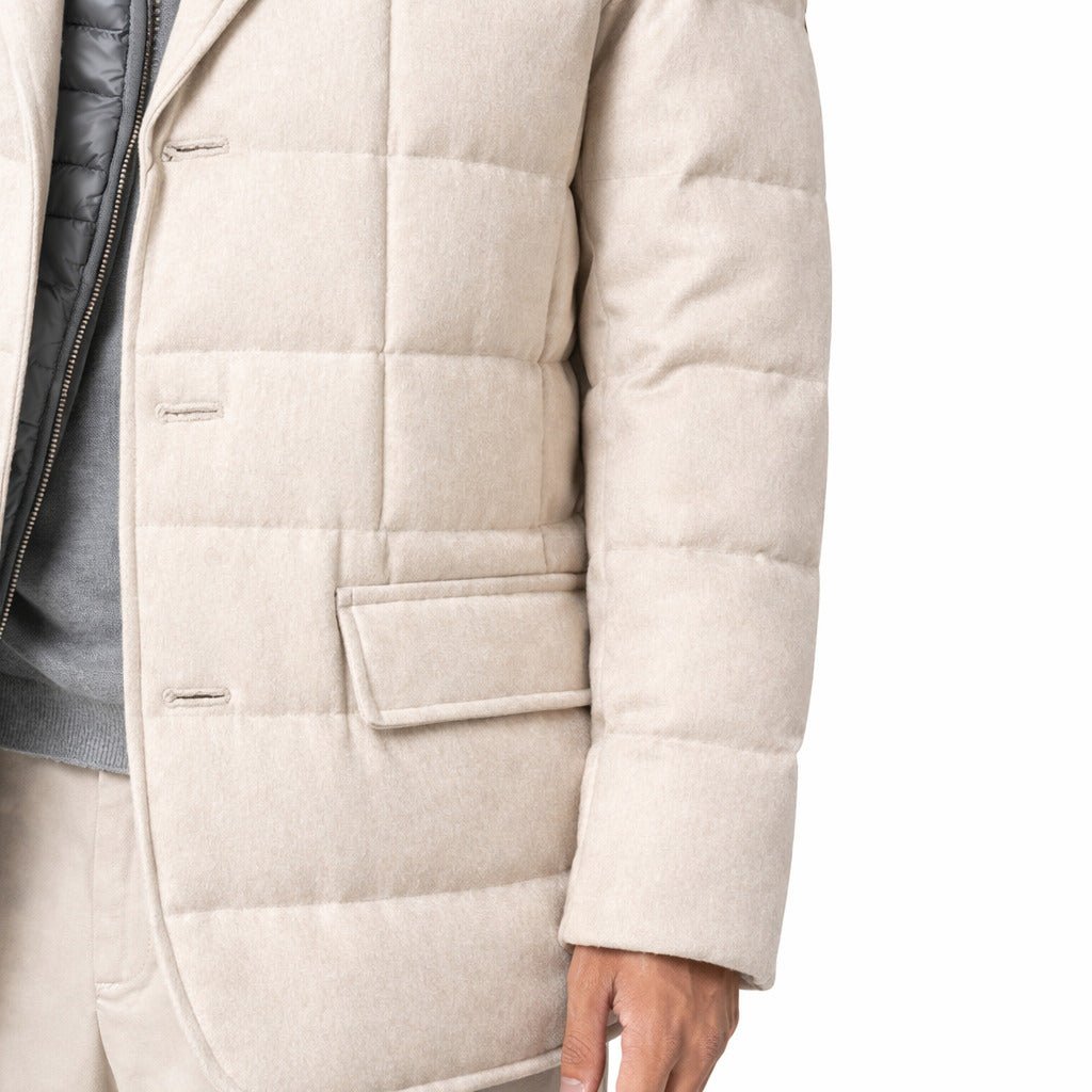 Herno Jacket Double-Breasted Herno Wit