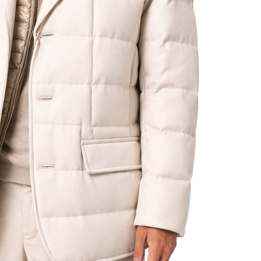 Herno Herno light beige padded jacket, beige Beige