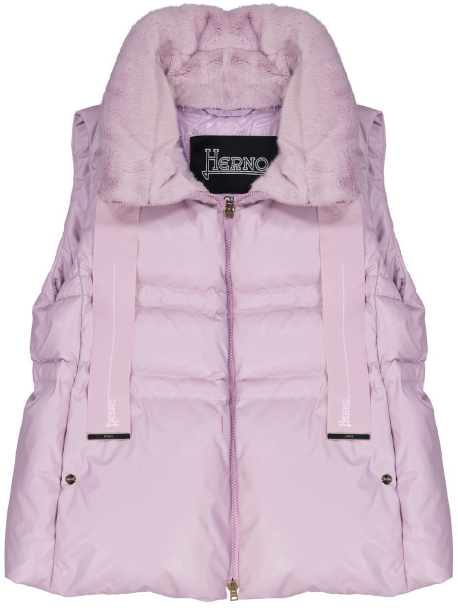 Herno Herno Puffer Vest Paars