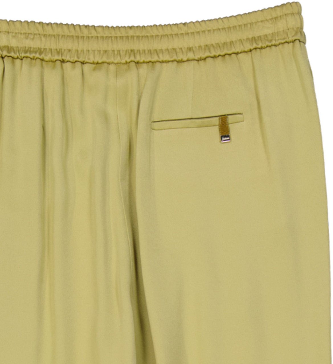 Herno HERNO Satin Wide Pants Geel
