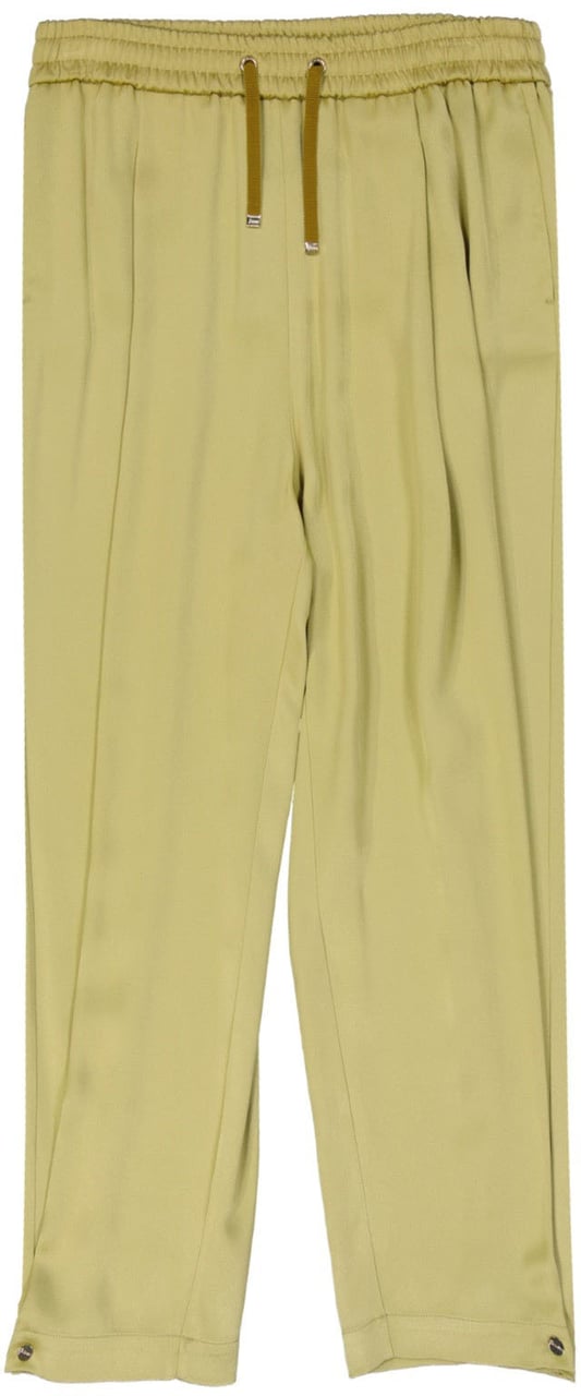 Herno HERNO Satin Wide Pants Geel