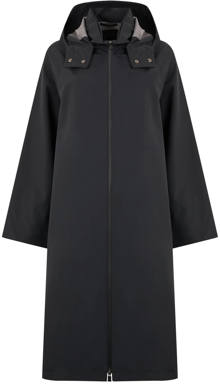 Herno Herno Long Rain Coat Zwart