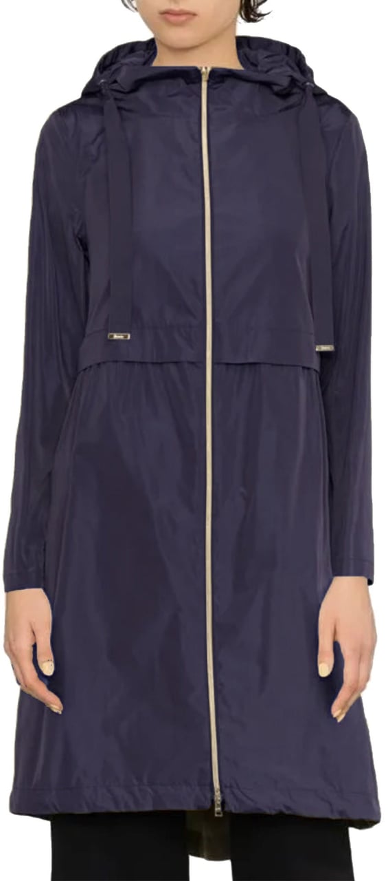 Herno Herno Lightweight Parka Coat Blauw