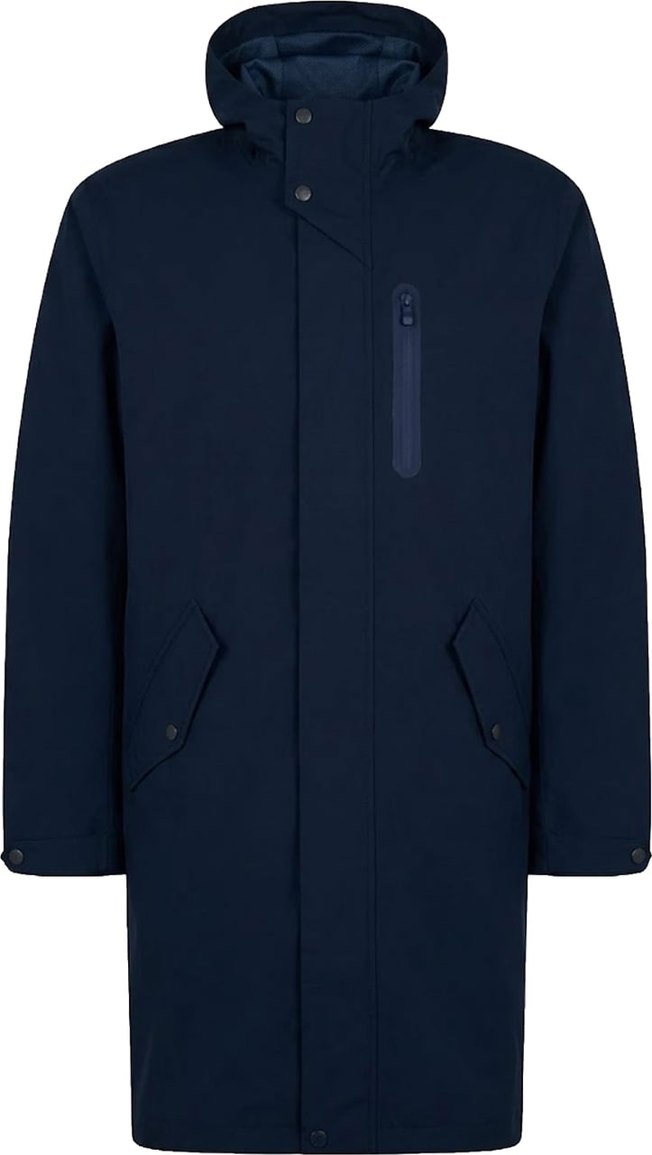 Herno Herno Hooded Rain Coat Blauw