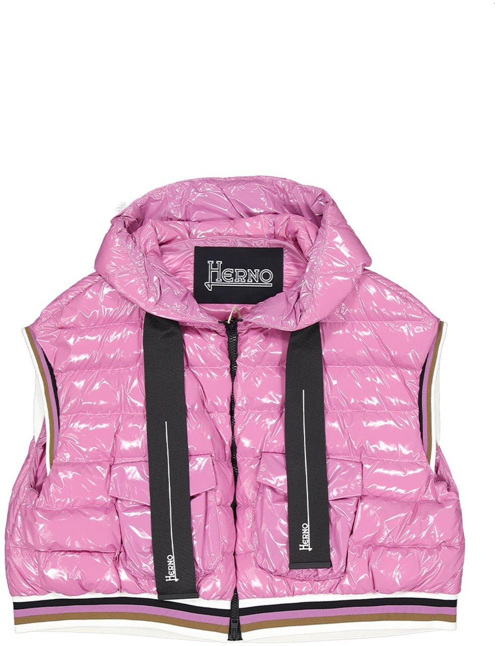 Herno Herno Down Vest Jacket Roze