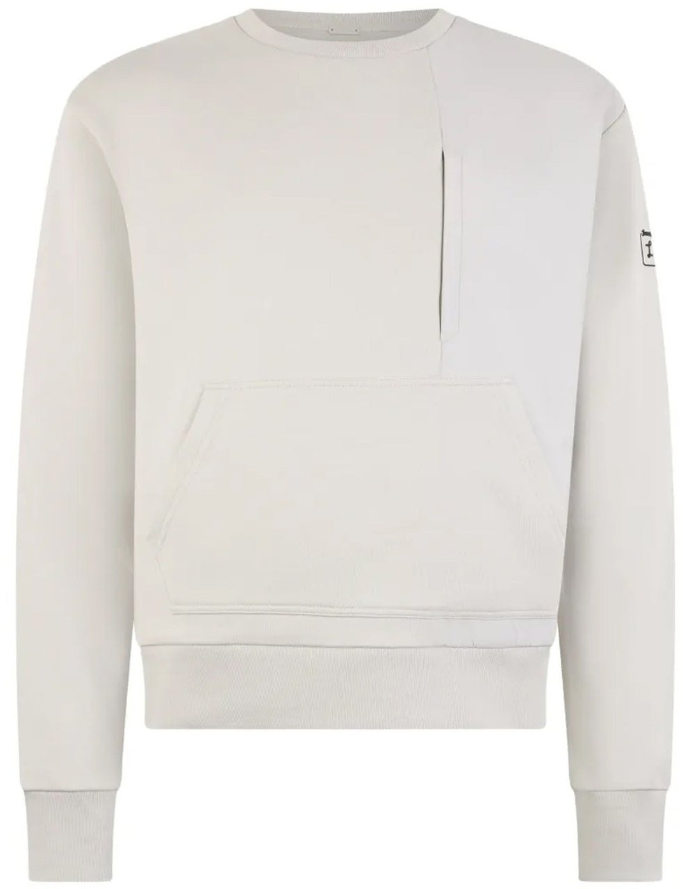 Herno Herno Panelled-Design Sweatshirt Grijs
