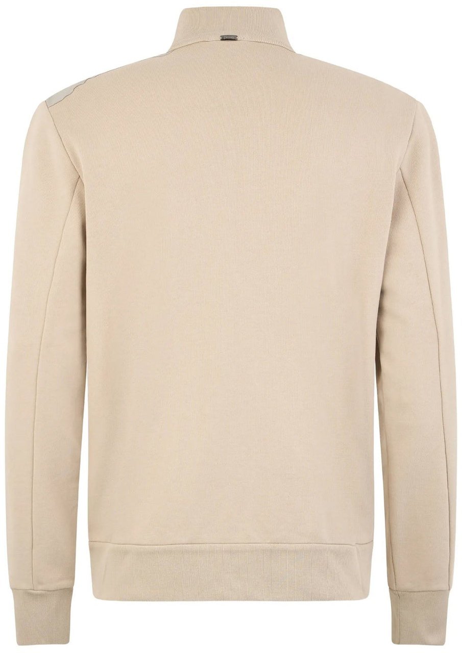 Herno Herno Zipped Sweatshirt Beige