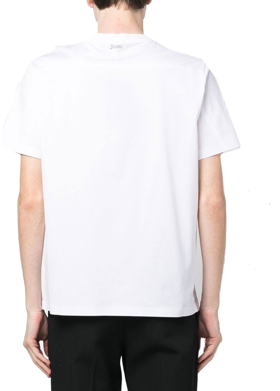 Herno Herno Cotton Blend T-shirt Wit