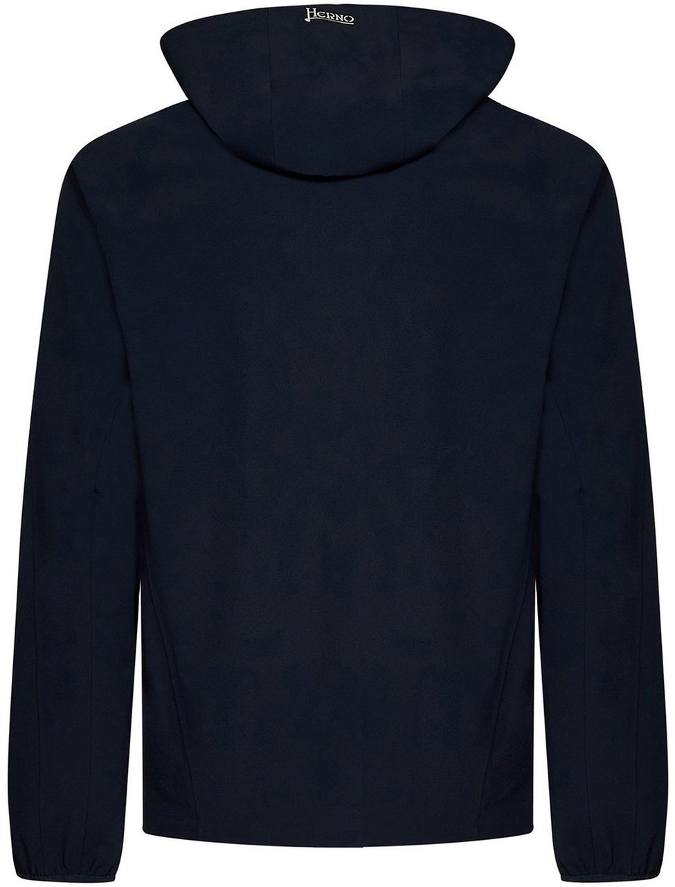 Herno Hooded Jersey Jacket Blauw
