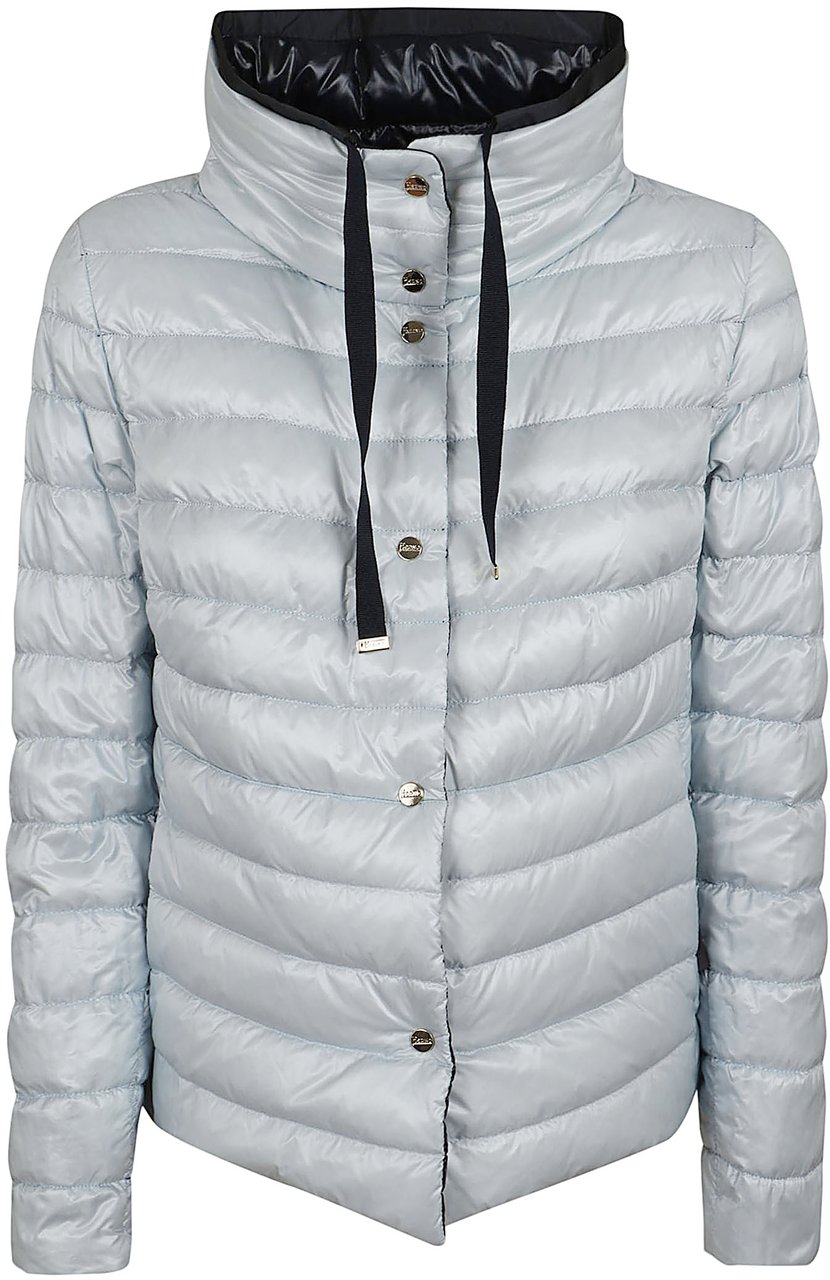 HERNO PADDED JACKET Lichtblauw