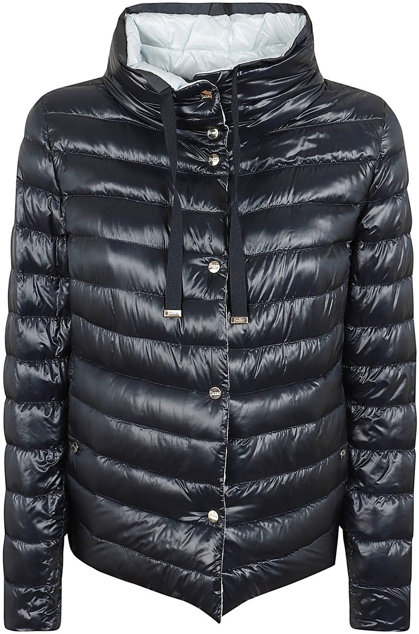 HERNO PADDED JACKET Lichtblauw