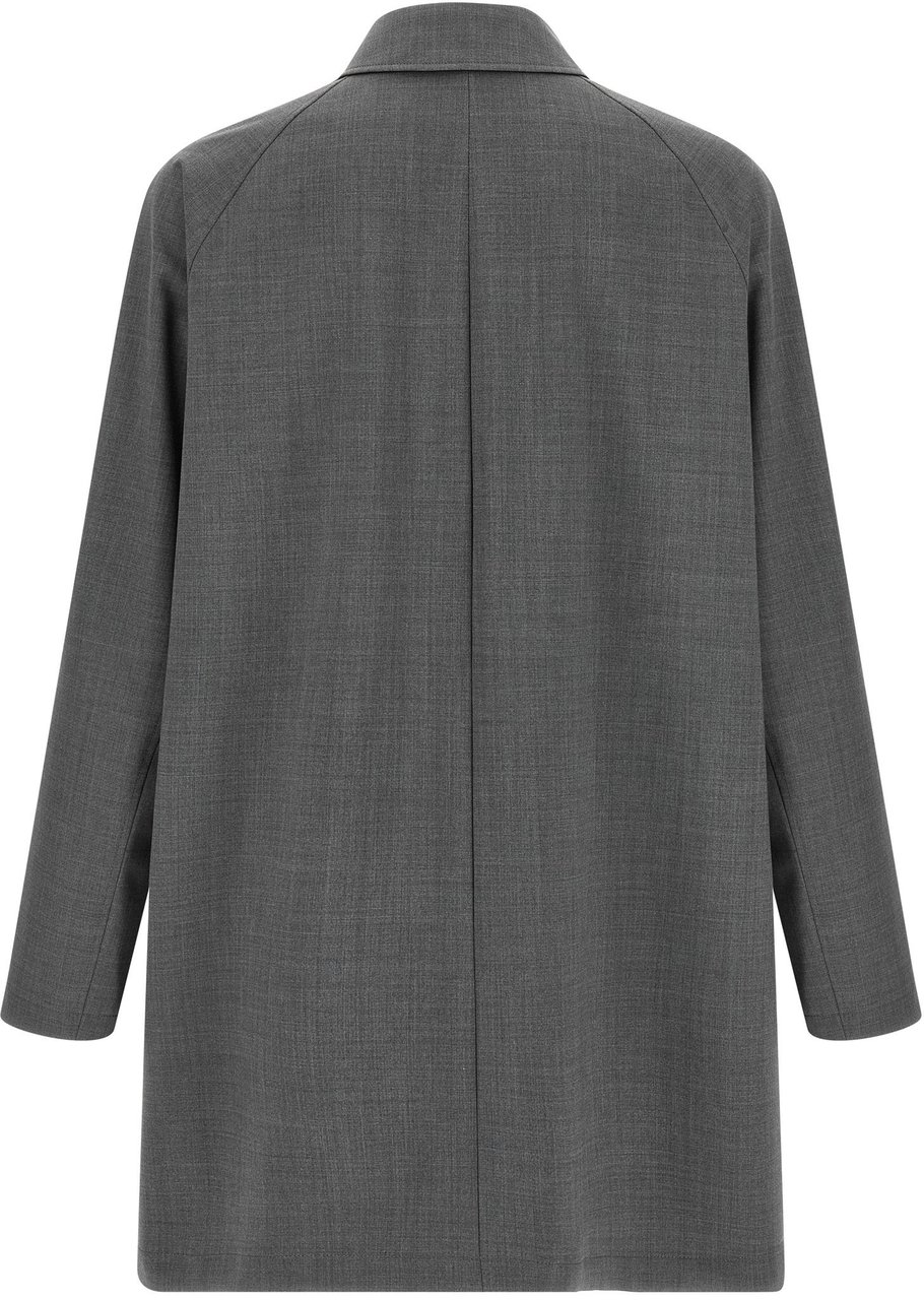 Herno Multicolor Polyester Coat Divers