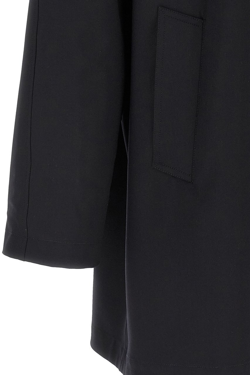 Herno Multicolor Polyester Coat Divers