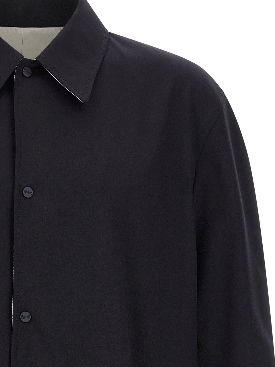 Herno Multicolor Polyester Coat Divers