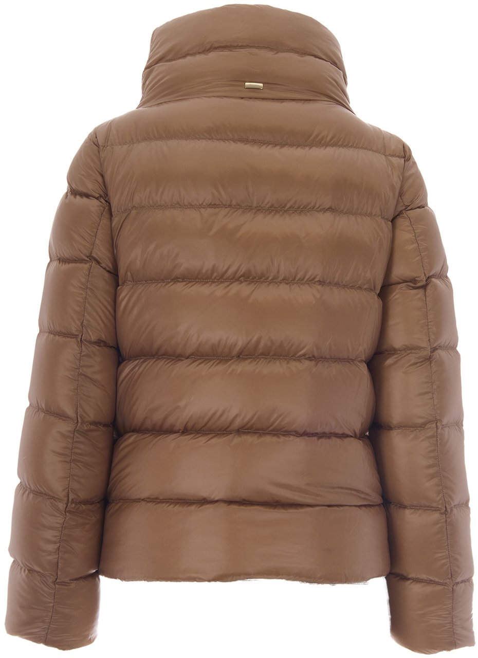 Herno Coats Cammello Beige