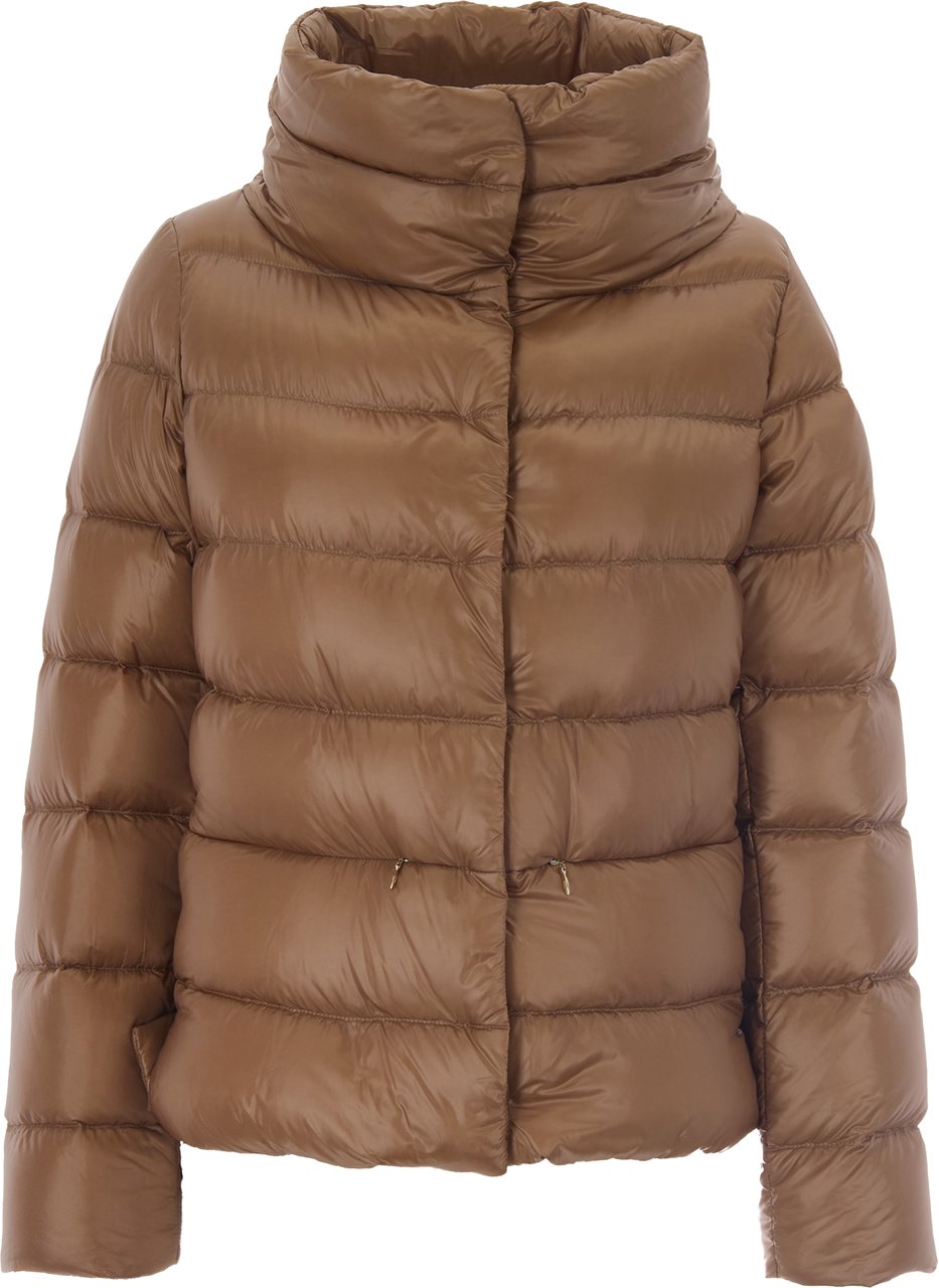 Herno Coats Cammello Beige