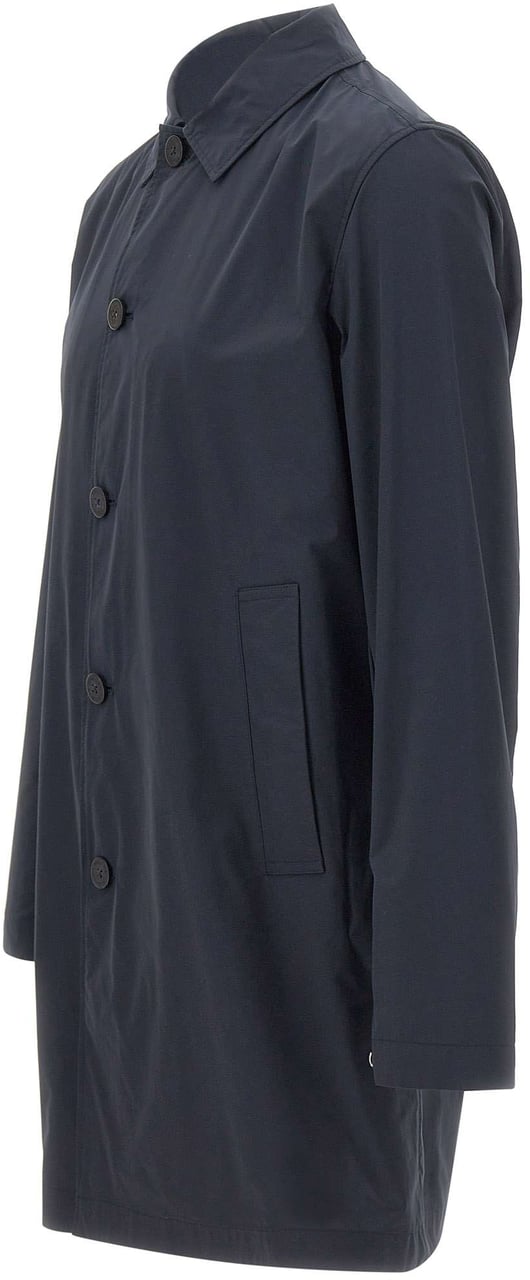Herno Coats Blue Navy