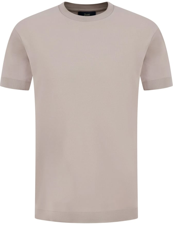 Herno T-Shirts And Polos Grigio Taupe